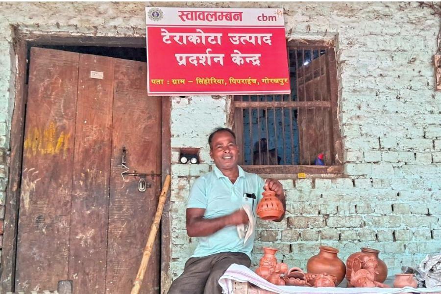 How One Man Built a Business and Found His Space in the Community with CBM India